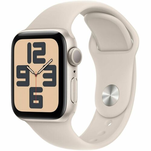 Apple Watch SE GPS 40mm Starlight Aluminum Case with Starlight Sport Band - SIM
