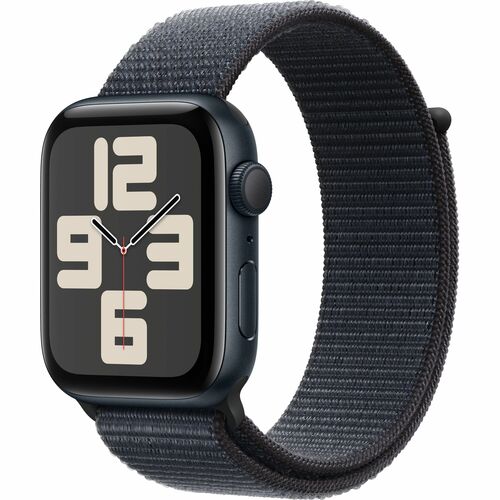 Apple Watch SE GPS 44mm Midnigtt Aluminum Case with Ink Sport Loop