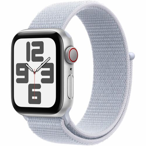 Apple Watch Series 10GPS+ Cellular 46mm Silver Aluminum Case w/  Blue Cloud Sport loop