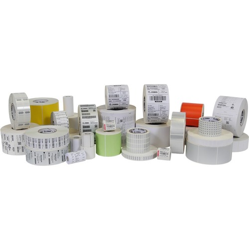 4BOXLABEL PAPER 4X4IN DT Z-PERF