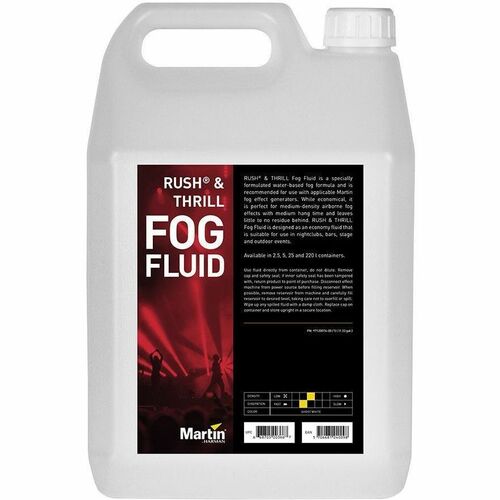 RUSH AND THRILL FOG FLUID 4X 5