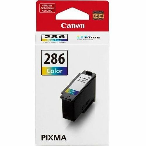 Canon CL-286 Original Inkjet Ink Cartridge - Black - 1 Each - 9.9 mL