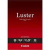 Canon Photo Paper Pro Luster LU-101 13x19 -50 Sheets- Free w/ Select Canon Printers - 92 Brightness - A3+ - 13&quot; x 19&quot; - 260 g/m&amp;#178; Grammage - Luster, Smooth - 50 Sheet - Fingerprint Resistant, Quick Drying, Glare Reduction, Water Resistant - White