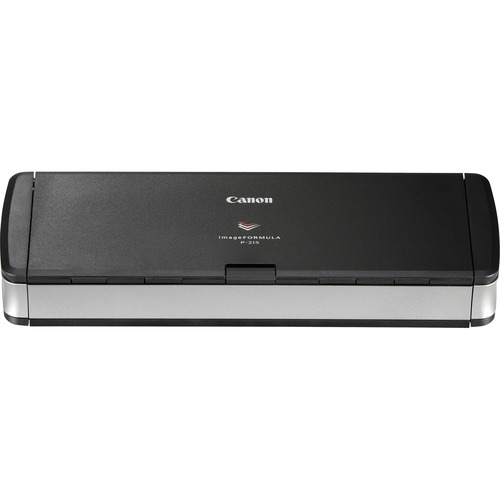 Canon imageFORMULA P-215II Sheetfed Scanner - 600 dpi Optical - 24-bit Color - 8-bit Grayscale - 15 ppm (Mono) - 10 ppm (Color) - Duplex Scanning - Portable - USB