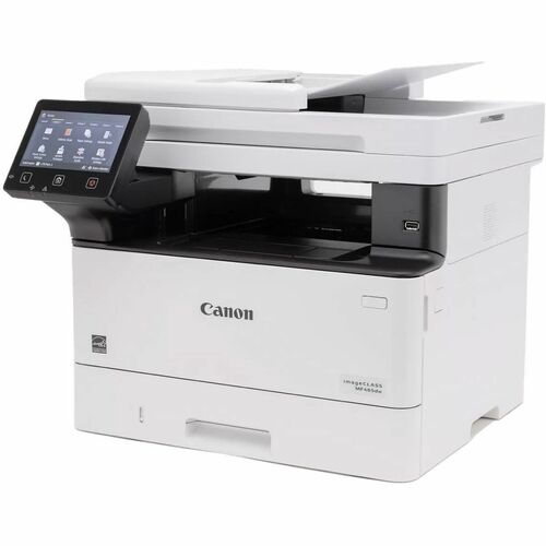 Canon imageCLASS MF465dw Laser Multifunction Printer - Monochrome - Copier/Fax/Printer/Scanner - 42 ppm Mono Print - 1200 x 1200 dpi Print - Automatic Duplex Print - Color Flatbed Scanner - 600 x 600 dpi Optical Scan - Gigabit Ethernet Ethernet - Wireless LAN - Canon PRINT Business, Apple AirPrint, Mopria - USB - For Plain Paper Print
