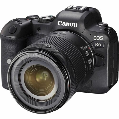 Canon EOS R6 Mark II 24.2 Megapixel Full Frame Sensor Mirrorless Camera with Lens - 0.94&quot; - 4.13&quot; - CMOS Sensor - Autofocus - 3&quot; Touchscreen LCD - Electronic Viewfinder - 4.3x Optical Zoom - 6000 x 4000 Image - 3840 x 2160 Video - 4K Recording - HD Movie Mode - Wireless LAN