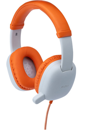 AVID AP-400 WonderEars Headset- USB Plug - Orange