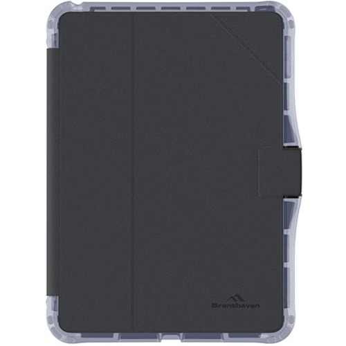 Brenthaven Edge Folio II Carrying Case (Folio) for 10.5&quot; Apple iPad Air, iPad Pro Tablet - Translucent, Gray - Impact Absorbing Corner, Impact Resistant Corner, Drop Resistant - 10.1&quot; Height x 7.3&quot; Width x 0.8&quot; Depth