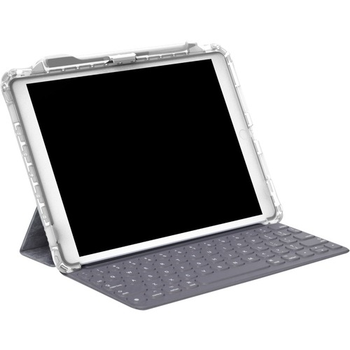 Brenthaven Edge Keyboard Companion Case For 10.5-Inch iPad Air - For Apple iPad Air Tablet - Translucent, Gray - Impact Absorbing, Impact Resistant, Drop Resistant - Thermoplastic Polyurethane (TPU) - 10.5&quot; Maximum Screen Size Supported