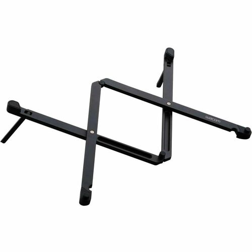 Wacom Foldable Stand for Movink - Aluminum - Black - For Home, Classroom, Studio, Meeting, Display Screen, Touch Screen Display, Travel, Tablet - Foldable, Portable, Comfortable, Sturdy, Expandable