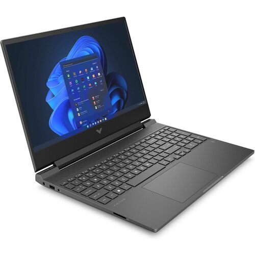 VICTUS 15-fa1000 15-fa1200nr 15.6&quot; Gaming Notebook - Full HD - Intel Core i5 12th Gen i5-12450H - 8 GB - 512 GB SSD - Mica Silver, Black Chrome - Intel Chip - 1920 x 1080 - Windows 11 Home - NVIDIA GeForce RTX 2050 with 4 GB, Intel UHD Graphics - In-plane Switching (IPS) Technology - Front Camera/Webcam - 7.75 Hours Battery Run Time - IEEE 802.11ax Wireless LAN Standard