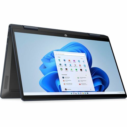 HP Pavilion x360 14-ek1000 14-ek1655nr 14&quot; Touchscreen Convertible 2 in 1 Notebook - Full HD - Intel Core i5 13th Gen i5-1335U - 8 GB - 512 GB SSD - Space Blue, Ash Gray - Intel Chip - 1920 x 1080 - Windows 11 Home - Intel Iris Xe Graphics - In-plane Switching (IPS) Technology - Front Camera/Webcam - 12 Hours Battery Run Time - IEEE 802.11ax Wireless LAN Standard