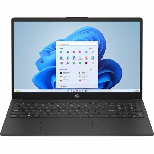 HP 15-fc0000 15-fc0382nr 15.6&quot; Notebook - HD - AMD Ryzen 3 7320U - 8 GB - 256 GB SSD - Jet Black - AMD Chip - 1366 x 768 - Windows 11 Home - AMD Radeon Graphics - In-plane Switching (IPS) Technology - Front Camera/Webcam - 12.50 Hours Battery Run Time - IEEE 802.11ax Wireless LAN Standard