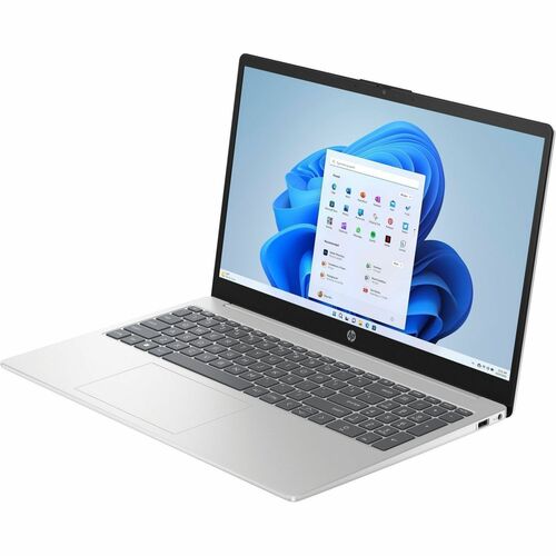 HP 15-fd0000 15-fd0765nr 15.6&quot; Touchscreen Notebook - Full HD - Intel Core i7 12th Gen i7-1255U - 16 GB - 512 GB SSD - Natural Silver - Intel Chip - 1920 x 1080 - Windows 11 Home - Intel Iris Xe Graphics - In-plane Switching (IPS) Technology, BrightView - Front Camera/Webcam - 9.50 Hours Battery Run Time - IEEE 802.11ax Wireless LAN Standard