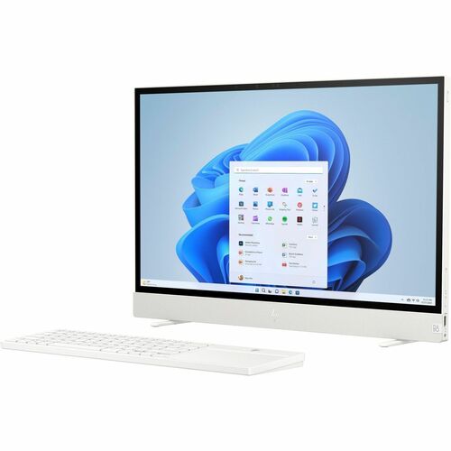 HP Envy Move 24-cs0040 All-in-One Computer - Intel Core i3 13th Gen i3-1315U - 16 GB - 512 GB SSD - 23.8&quot; QHD Touchscreen - Desktop - Shell White - Intel Chip - 2560 x 1440 - Windows 11 Home - Intel UHD Graphics LPDDR5 - IEEE 802.11ax - 4.25 Hours Maximum Battery Run Time - 90 W