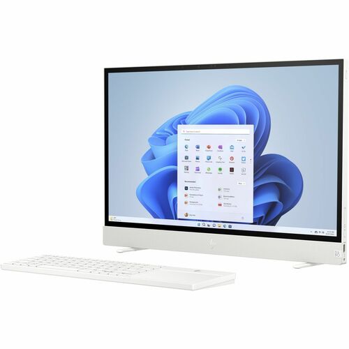 HP Envy Move 24-CS0090 All-in-One Computer - Intel Core i5 13th Gen i5-1335U - 16 GB - 512 GB SSD - 23.8&quot; QHD Touchscreen - Desktop - Shell White - Intel Chip - 2560 x 1440 - Windows 11 Home - Intel UHD Graphics LPDDR5 - IEEE 802.11ax - 4.25 Hours Maximum Battery Run Time - 90 W