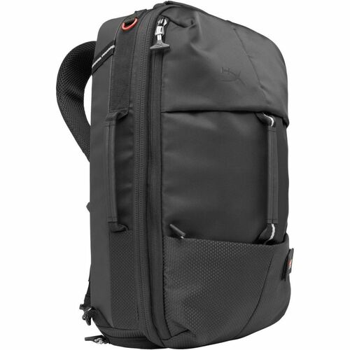 HyperX Knight Carrying Case (Backpack) for 16&quot; Travel, Notebook, Tablet, Controller, Gaming Gear, Accessories - Black - Weather Resistant, Tear Resistant - 600D Polyester Body - Shoulder Strap, Trolley Strap - 5.97 gal Volume Capacity
