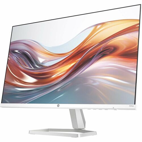 HP 524sa 24&quot; Class Full HD LED Monitor - 16:9 - White - 23.8&quot; Viewable - In-plane Switching (IPS) Technology - Edge LED Backlight - 1920 x 1080 - 16.7 Million Colors - 300 Nit - 5 ms - Speakers - HDMI - VGA