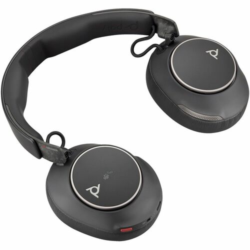 Poly Voyager Surround 80 UC Headset - Microsoft Teams Certification - Stereo - Wireless - Bluetooth - 164 ft - 20 Hz - 20 kHz - On-ear, Over-the-ear - Binaural - Ear-cup