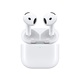 Apple AirPods 4 with Active Noise Cancellation - Siri - Stereo - True Wireless - Bluetooth - Earbud - Binaural - In-ear - White 