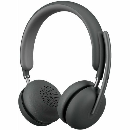 Logitech Zone Wireless 2 Headset - Microsoft Teams CertificationWireless - Bluetooth - 164 ft - 20 Hz - 20 kHz - Over-the-head - Omni-directional, MEMS Technology Microphone - Graphite