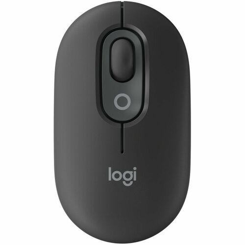 Logitech POP Mouse - Optical - Wireless - 32.81 ft - Bluetooth - Nightfall - 1 Each - USB - 4000 dpi - Scroll Wheel - 4 Button(s) - Symmetrical - 1 x AA Battery Supported - 2 Year Battery Run Time