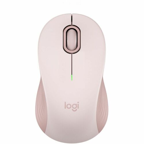 Logitech Signature M550 Mouse - Optical - Wireless - 32.81 ft - Bluetooth/Radio Frequency - 2.40 GHz - Rose - USB - 4000 dpi - Scroll Wheel - 3 Button(s) - 3 Programmable Button(s) - Small/Medium Hand/Palm Size - 1 x AA Battery Supported