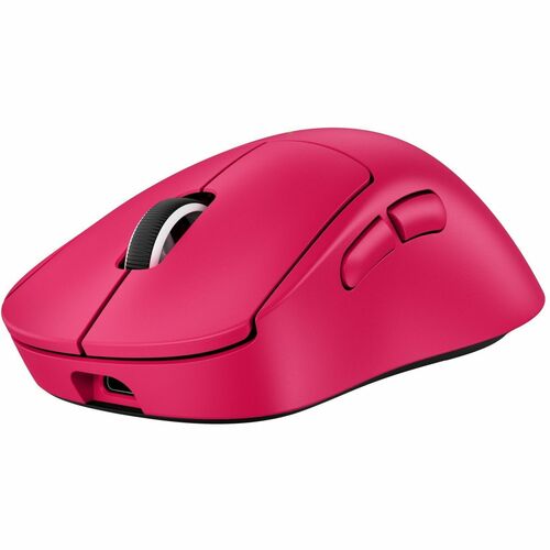 Logitech G PRO X SUPERLIGHT 2 DEX LIGHTSPEED Wireless Gaming Mouse, 60g Pro-Grade Lightweight Mouse With 5 Programmable Buttons, 32k DPI Sensor, USB-C Charging, for PC/Mac - Magenta - HERO 2 - Wireless - Radio Frequency - 2.40 GHz - Rechargeable - Magenta - USB 2.0 - 32000 dpi - 5 Button(s) - 5 Programmable Button(s) - Right-handed - 1