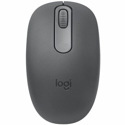 Logitech M196 Bluetooth Wireless Mouse, Compact and Portable Mouse for Laptops, Tablets and More, 12-Month Battery, Smooth Tracking, Compatible With PC and Mac, Windows and macOS (Graphite) - Optical - Wireless - 32.81 ft - Bluetooth - Graphite - 1000 dpi - Scroll Wheel - Small/Medium Hand/Palm Size - Symmetrical - 1 x AA Battery Supported - 1 Year Battery Run Time