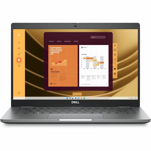 Dell Latitude 5000 5350 13.3&quot; Notebook - Full HD - Intel Core Ultra 5 125U - 16 GB - 256 GB SSD - Gray - Intel Chip - 1920 x 1080 - Windows 11 Pro - Intel - In-plane Switching (IPS) Technology - Front Camera/Webcam - IEEE 802.11ax Wireless LAN Standard