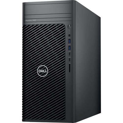 Dell Precision 3000 3680 Workstation - Intel Core i9 14th Gen i9-14900 - vPro Technology - 32 GB - 512 GB SSD - Tower - Black - Intel Chip - Windows 11 Pro - NVIDIA RTX 2000 Ada 16 GB Graphics - DVD-Writer - NVMe, Serial ATA Controller - English (US) Keyboard - Gigabit Ethernet - Wireless LAN