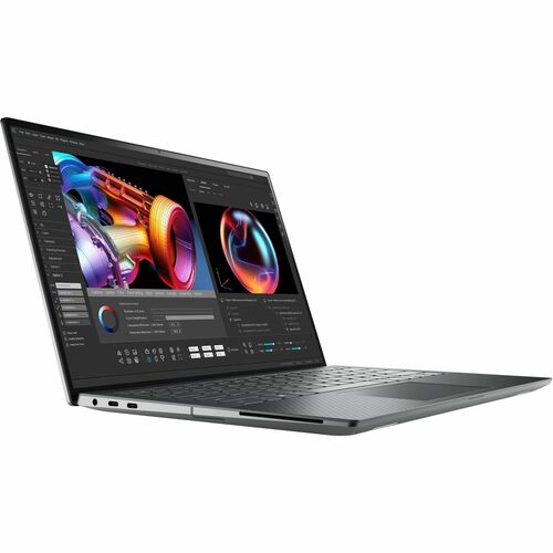 Dell Precision 5000 5490 14&quot; Mobile Workstation - Full HD Plus - Intel Core Ultra 7 155H - vPro Technology - 16 GB - 512 GB SSD - Aluminum Titan Gray - Intel Chip - 1920 x 1200 - Windows 11 Pro - NVIDIA RTX 1000 Ada with 6 GB - PremierColor Technology - Front Camera/Webcam - IEEE 802.11be Wireless LAN Standard
