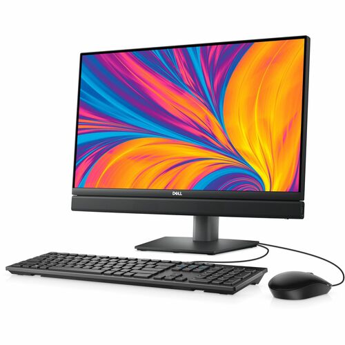 Dell OptiPlex 7000 7420 All-in-One Computer - Intel Core i5 14th Gen i5-14500T - 8 GB - 256 GB SSD - 23.8&quot; Full HD - Desktop - Black - Intel Q670 Chip - 1920 x 1080 - Windows 11 Pro - Intel UHD Graphics 770 DDR5 SDRAM - English (US) Keyboard - IEEE 802.11ax - 130 W