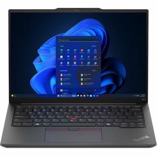 Lenovo ThinkPad E14 Gen 6 21M3000PUS 14&quot; Notebook - WUXGA - AMD Ryzen 7 7735U - 16 GB - 512 GB SSD - English Keyboard - Black - AMD Chip - 1920 x 1200 - Windows 11 Pro - AMD Radeon 680M Graphics - In-plane Switching (IPS) Technology - Front Camera/Webcam - IEEE 802.11ax Wireless LAN Standard