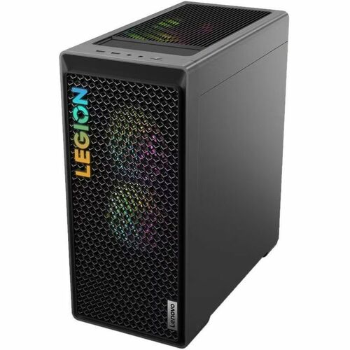 Lenovo Legion T5 26ARA8 90UX000QUS Gaming Desktop Computer - AMD Ryzen 7 7700 - 16 GB - 1 TB SSD - Tower - Storm Gray - AMD B650 Chip - Windows 11 Pro - NVIDIA GeForce RTX 4060 8 GB GDDR6 - English Keyboard - IEEE 802.11ax - 500 W