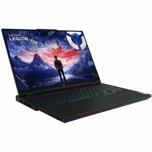 Lenovo Legion Pro 7 16IRX9H 83DE001TUS 16&quot; Gaming Notebook - WQXGA - Intel Core i9 14th Gen i9-14900HX - 32 GB - 2 TB SSD - English (US) Keyboard - Eclipse Black - Intel HM770 Chip - 2560 x 1600 - Windows 11 Pro - NVIDIA GeForce RTX 4090 with 16 GB - In-plane Switching (IPS) Technology - Front Camera/Webcam - IEEE 802.11ax Wireless LAN Standard