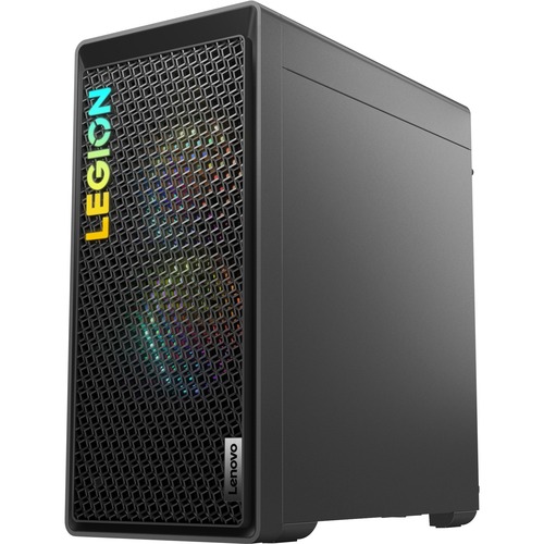 Lenovo Legion T5 26IRB8 90UT001RUS Gaming Desktop Computer - Intel Core i7 14th Gen i7-14700F - 32 GB - 1 TB HDD - 1 TB SSD - Tower - Storm Gray - Intel B660 Chip - Windows 11 Pro - NVIDIA GeForce RTX 4070 SUPER 12 GB GDDR6X - English Keyboard - IEEE 802.11ax - 850 W
