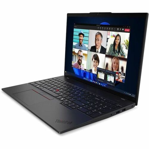 Lenovo ThinkPad L16 Gen 1 21L70003US 16&quot; Touchscreen Notebook - WUXGA - AMD Ryzen 7 PRO 7735U - 16 GB - 512 GB SSD - English Keyboard - Eclipse Black - AMD Chip - 1920 x 1200 - Windows 11 Pro - AMD Radeon 680M Graphics - In-plane Switching (IPS) Technology, Eyesafe - Front Camera/Webcam - IEEE 802.11ax Wireless LAN Standard
