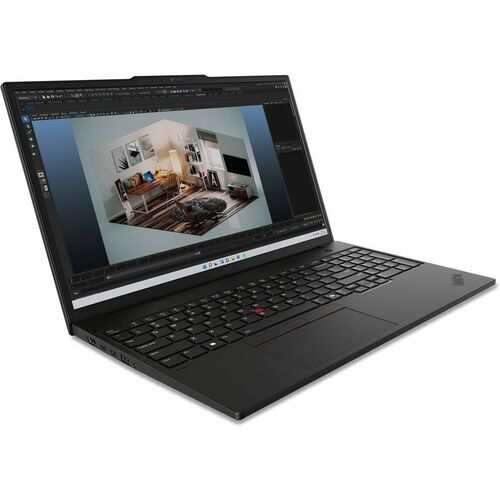 Lenovo ThinkPad P16s Gen 3 21KS0022US 16&quot; Notebook - WQUXGA - Intel Core Ultra 9 185H - vPro Technology - 64 GB - 1 TB SSD - English Keyboard - Black - Intel Chip - 3840 x 2400 - Windows 11 Pro - Intel Arc Graphics - Eyesafe - Front Camera/Webcam - IEEE 802.11ax Wireless LAN Standard