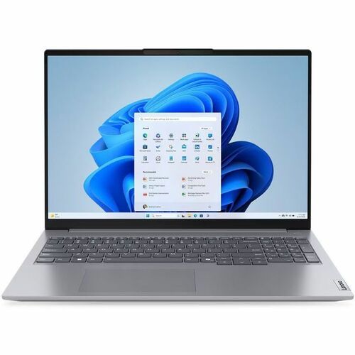 Lenovo ThinkBook 16 G7 ARP 21MW0002US 16&quot; Touchscreen Notebook - WUXGA - AMD Ryzen 5 7535HS - 16 GB - 512 GB SSD - English (US) Keyboard - Arctic Gray - AMD Chip - 1920 x 1200 - Windows 11 Pro - AMD Radeon 660M Graphics - In-plane Switching (IPS) Technology - Front Camera/Webcam - IEEE 802.11ax Wireless LAN Standard