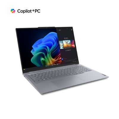 Lenovo ThinkBook 16 G7 QOY 21NH000JUS 16&quot; Copilot+ PC Notebook - WUXGA - Qualcomm Snapdragon X Plus X1P-42-100 - 16 GB - 512 GB SSD - English (US) Keyboard - Luna Gray - Qualcomm Chip - 1920 x 1200 - Windows 11 Pro - Qualcomm Adreno GPU - In-plane Switching (IPS) Technology - Front Camera/Webcam - IEEE 802.11be Wireless LAN Standard