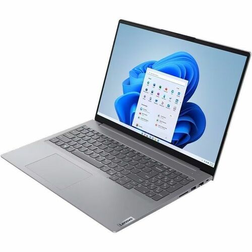 Lenovo ThinkBook 16 G6 IRL 21KH00B0US 16&quot; Touchscreen Notebook - WUXGA - Intel Core i7 13th Gen i7-1355U - 32 GB - 1 TB SSD - English (US) Keyboard - Arctic Gray - Intel Chip - 1920 x 1200 - Windows 11 Pro - Intel Iris Xe Graphics - In-plane Switching (IPS) Technology - Front Camera/Webcam - IEEE 802.11ax Wireless LAN Standard