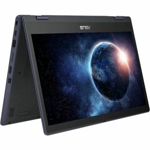 Asus BR1402F BR1402FGA-YS36T-S 14&quot; Touchscreen Rugged Convertible 2 in 1 Notebook - Full HD - Intel Core i3 i3-N305 - 16 GB - 256 GB SSD - Mineral Gray - Intel Chip - 1920 x 1080 - Windows 11 Pro - Intel UHD Graphics - Tru2Life