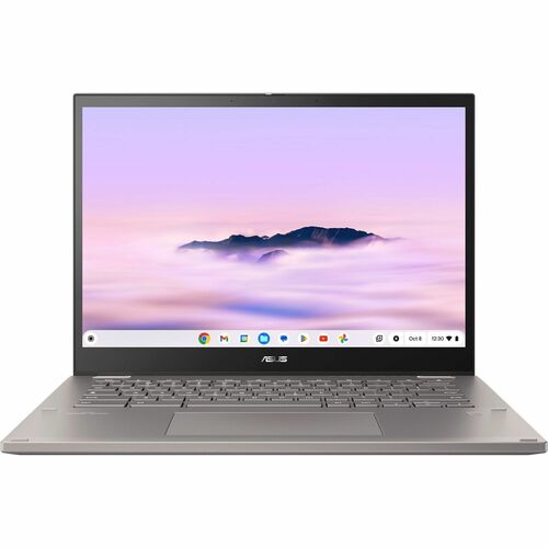 Asus Chromebook CM34 Flip CM3401 CM3401FFA-YZ388T-S 14&quot; Touchscreen Convertible 2 in 1 Chromebook - WUXGA - AMD Ryzen 3 7320C - 8 GB - 128 GB SSD - Zinc - AMD Chip - 1920 x 1200 - ChromeOS - AMD Radeon 610M Graphics - NanoEdge - 13 Hours Battery Run Time - IEEE 802.11ax Wireless LAN Standard