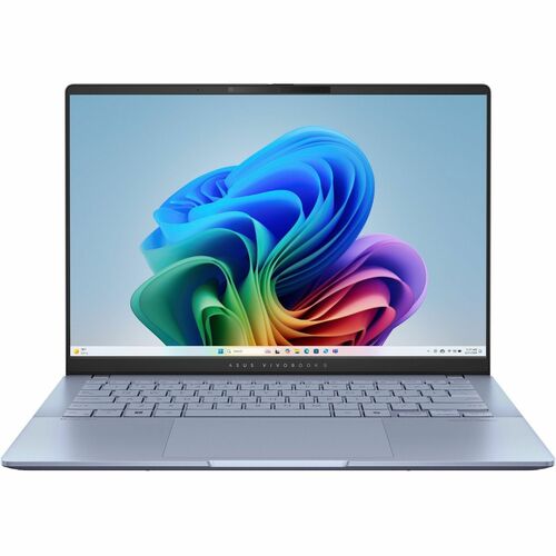 Asus VivoBook S14 S5406 S5406SA-DH76 14&quot; Copilot+ PC Notebook - WUXGA - Intel Core Ultra 7 258V - 32 GB - 1 TB SSD - Mist Blue - Intel Chip - 1920 x 1200 - Windows 11 Home - Intel Arc Graphics - Tru2Life - 27 Hours Battery Run Time - IEEE 802.11be Wireless LAN Standard