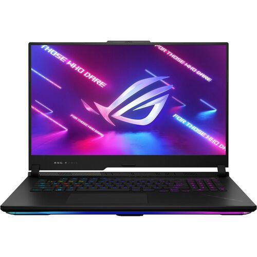 Asus ROG Strix SCAR 17 X3D G733PYV G733PZV-XS97 17.3&quot; Gaming Notebook - WQHD - AMD Ryzen 9 7945HX3D - 32 GB - 2 TB SSD - Black - AMD Chip - 2560 x 1440 - Windows 11 Pro - NVIDIA GeForce RTX 4080 with 12 GB - In-plane Switching (IPS) Technology - Front Camera/Webcam - IEEE 802.11ax Wireless LAN Standard