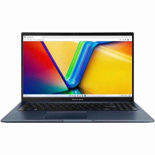 Asus VivoBook 15 M1502 M1502YA-RS53 15.6&quot; Notebook - Full HD - AMD Ryzen 5 7430U - 8 GB - 512 GB SSD - Quiet Blue - AMD Chip - 1920 x 1080 - Windows 11 Home - AMD Radeon Graphics - NanoEdge