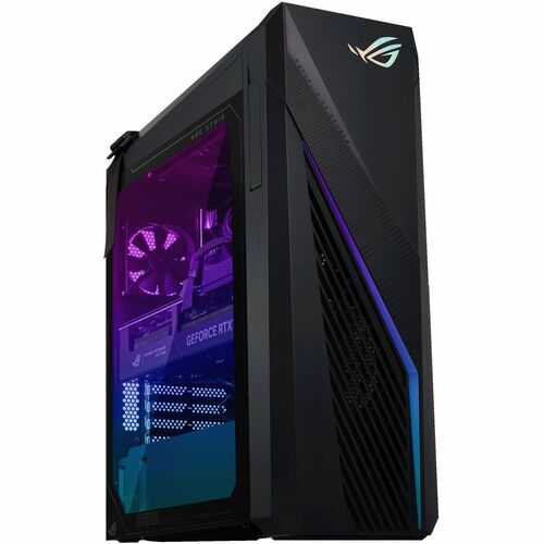 Asus ROG Strix G16CHR G16CHR-DS764 Gaming Desktop Computer - Intel Core i7 14th Gen i7-14700F - 16 GB - 1 TB SSD - Gray - Intel B760 Chip - Windows 11 Home - NVIDIA GeForce RTX 4060 8 GB GDDR6X - IEEE 802.11ax - 550 W