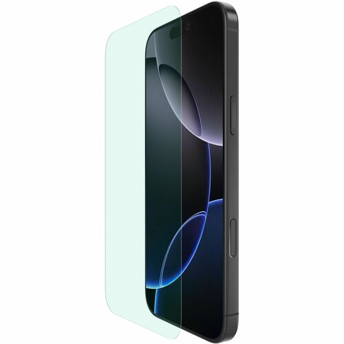 Belkin ScreenForce InvisiGlass Blue Light Filter Screen Protector for iPhone 16 Pro Max - For OLED iPhone 16 Pro Max - Impact Resistant, Scratch Resistant, Crack Resistant, Smudge Resistant, Fingerprint Resistant - 9H - Tempered Glass - for Apple iPhone 16 Pro Max