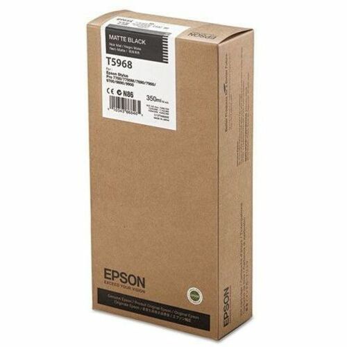 Epson UltraChrome HDR Matte Black Ink Cartridge - Inkjet - Matte Black